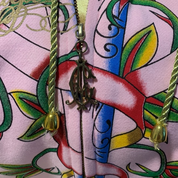 Christian Audigier Los Angeles Extreme Rare Pink Vest - Picture 5 of 6